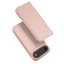 DUX DUCIS Skin Pro flipové puzdro pre iPhone Air - ružovozlaté