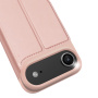 DUX DUCIS Skin Pro flipové puzdro pre iPhone Air - ružovozlaté