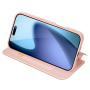 DUX DUCIS Skin Pro flipové puzdro pre iPhone Air - ružovozlaté
