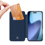 DUX DUCIS Skin Pro flipové puzdro pre iPhone 17 – tmavomodré
