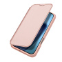 DUX DUCIS Skin Pro flipové puzdro pre iPhone 17 – ružovozlaté