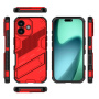 Odolný ochranný kryt so stojanom pre iPhone 17 - červený