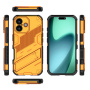 Odolný ochranný kryt so stojanom pre iPhone 17 - oranžový