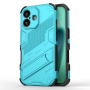 Odolný ochranný kryt so stojanom pre iPhone 17 - modrý