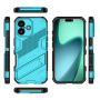 Odolný ochranný kryt so stojanom pre iPhone 17 - modrý