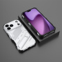 Odolný ochranný kryt so stojanom pre iPhone 17 Pro - biely
