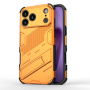 Odolný ochranný kryt so stojanom pre iPhone 17 Pro - oranžový