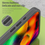 Matný priesvitný kryt s MagSafe pre iPhone 17 - sivý