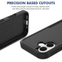 Super odolný kryt pre iPhone 17 - čierny