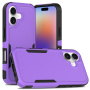 Super odolný kryt pre iPhone 17 - fialový