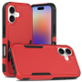 Super odolný kryt pre iPhone 17 - červený
