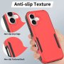 Super odolný kryt pre iPhone 17 - červený