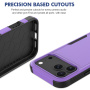 Super odolný kryt pre iPhone 17 Pro Max - fialový