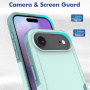Super odolný kryt pre iPhone Air - tyrkysový