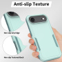 Super odolný kryt pre iPhone Air - tyrkysový