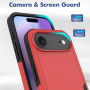 Super odolný kryt pre iPhone Air - červený