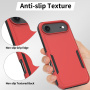 Super odolný kryt pre iPhone Air - červený