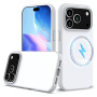 Silikónový kryt s MagSafe pre iPhone 17 Pro - biely