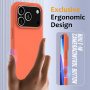 Silikónový kryt s MagSafe pre iPhone 17 Pro - oranžový