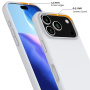 Silikónový kryt s MagSafe pre iPhone 17 Pro Max - biely