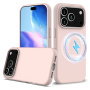 Silikónový kryt s MagSafe pre iPhone 17 Pro Max - staroružový