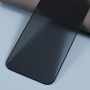 Tvrdené 2.5D Anti-Spy sklo s čiernym rámčekom pre iPhone 17 Pro