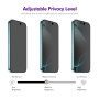 ENKAY tvrdené 2.5D Anti-Spy sklo pre iPhone 17 Pro Max