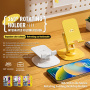 WEKOME WA-S103 otočný polohovateľný stojan pre iPhone - biely