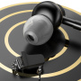 USAMS US-SJ482 slúchadlá s konektorom USB-C - čierno-zlatá