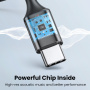 UGREEN EP103 slúchadlá s konektorom USB-C - čierna