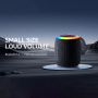 REMAX RB-M81 bezdrôtový Bluetooth reproduktor s podsvietením - čierny