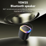 Yesido YSW25 bezdrôtový Bluetooth reproduktor s podsvietením - čierny