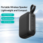 USAMS YX015 bezdrôtový Bluetooth reproduktor - čierny