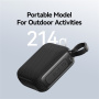 USAMS YX015 bezdrôtový Bluetooth reproduktor - čierny