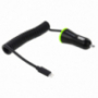 HAWEEL nabíjačka do auta (2.1A) lightning / 8pin konektor - 1,2 m - čierna