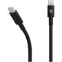 Beats Woven opletený nabíjací a dátový kábel - USB-C na Lightning - 1,5 m - sýto čierny