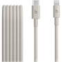 Beats Woven opletený nabíjací a dátový kábel - USB-C na Lightning - 1,5 m - kamienkovo sivý
