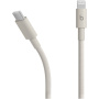 Beats Woven opletený nabíjací a dátový kábel - USB-C na Lightning - 1,5 m - kamienkovo sivý