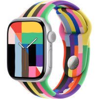 Originálne Apple športový remienok pre Apple Watch 42mm / 41mm / 40mm / 38mm - S/M - Pride Edition