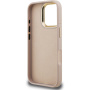 Guess 4G Metal Logo kryt s výklopným stojanom pre iPhone 16 Pro - ružový