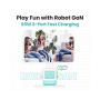 UGREEN Nexode RG RobotGaN rýchlonabíjací adaptér s portami 2x USB-C / USB-A - 65W - mentolový