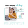 UGREEN Nexode RG RobotGaN rýchlonabíjací adaptér s portami 2x USB-C / USB-A - 65W - mentolový