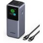 UGREEN Nexode 130W powerbanka s portami 2x USB-C / USB-A - 20 000 mAh - sivá