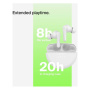 BELKIN SoundForm Rhythm bezdrôtové slúchadlá - biela