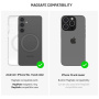 FIXED MagMate magnetický MagSafe držiak s prísavkami pre iPhone - biely