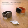 FIXED Orb 2 mini prenosná bezdrôtová nabíjačka pre Apple Watch - 5W - biela
