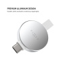 FIXED Orb 2 mini prenosná bezdrôtová nabíjačka pre Apple Watch - 5W - biela