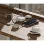 ENERGEA Bazic GoPower Fusion powerbanka s integrovanými káblami USB-C a Lightning a portami USB-C / USB-A - 10 000 mAh - modrá