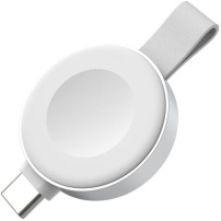 FIXED Orb 2 mini prenosná bezdrôtová nabíjačka pre Apple Watch - 5W - biela