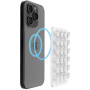 FIXED MagMate magnetický MagSafe držiak s prísavkami pre iPhone - biely